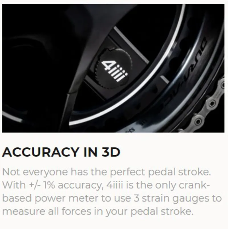 4iiii Ultegra R8000 Precision 3.0 Power Meter Non-Drive Side Grey-1